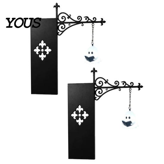 Unique Book Lover Gift Ghost Bookshelf Light, Decorative Retro Lantern for Library Decor, Warm LED Light Reading Lamp Lovers, Gothic Fantasy