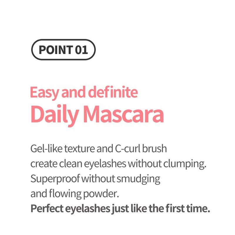 COSNORI - Dynamic Setting Washable Mascara - 2 Types