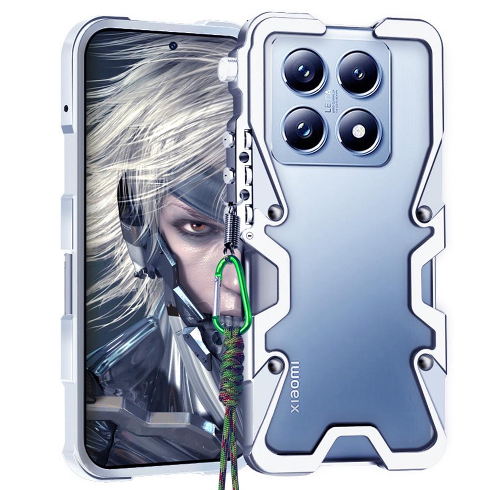 For Xiaomi 14T Bumper Case Aluminium Alloy Metal Phone Shell Cover