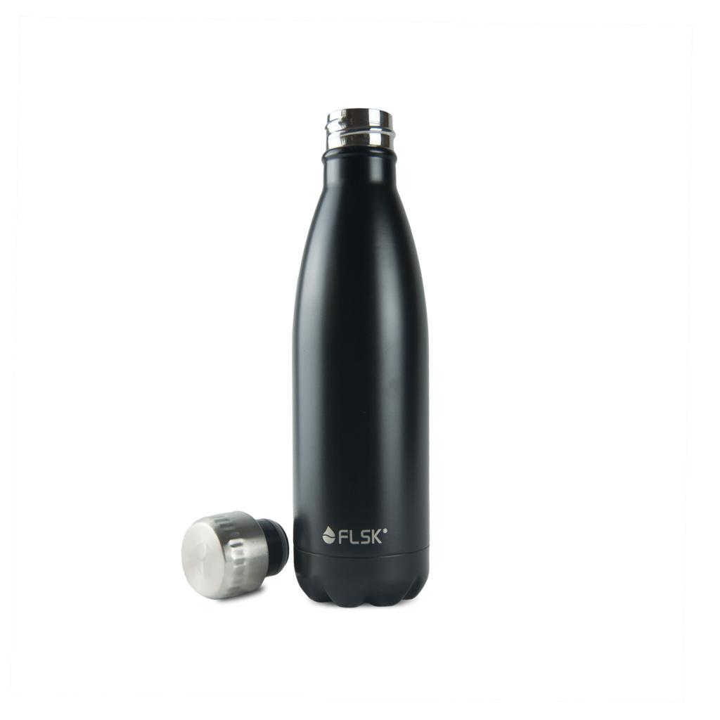Buy Flsk Fl 500 Cm Blck 002 Water Bottle 500 Ml Daily Use Black Stainless Steel At Affordable Prices Free Shipping Real Reviews With Photos Joom