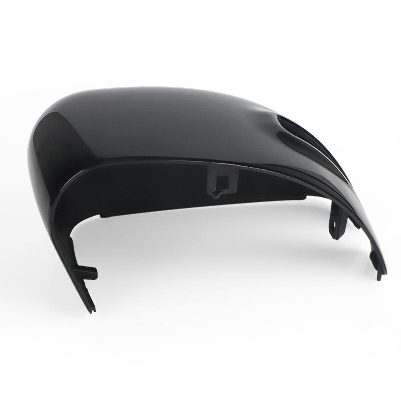 Door Wing Side Mirror Cover For Jeep Renegade 2015- Gloss Black Rear View Mirror Housing With Turn Signal Light Style