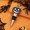 Halloween Wine Stopper In Pumpkin Shape, A Festive Gift, Zinc Alloy Wine Bottle Stopper for Preservation and Sealing