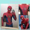 Úžasný kostým Spider-Man na Cosplay pro Halloween Dokonalé stehy Vynikající zpracování