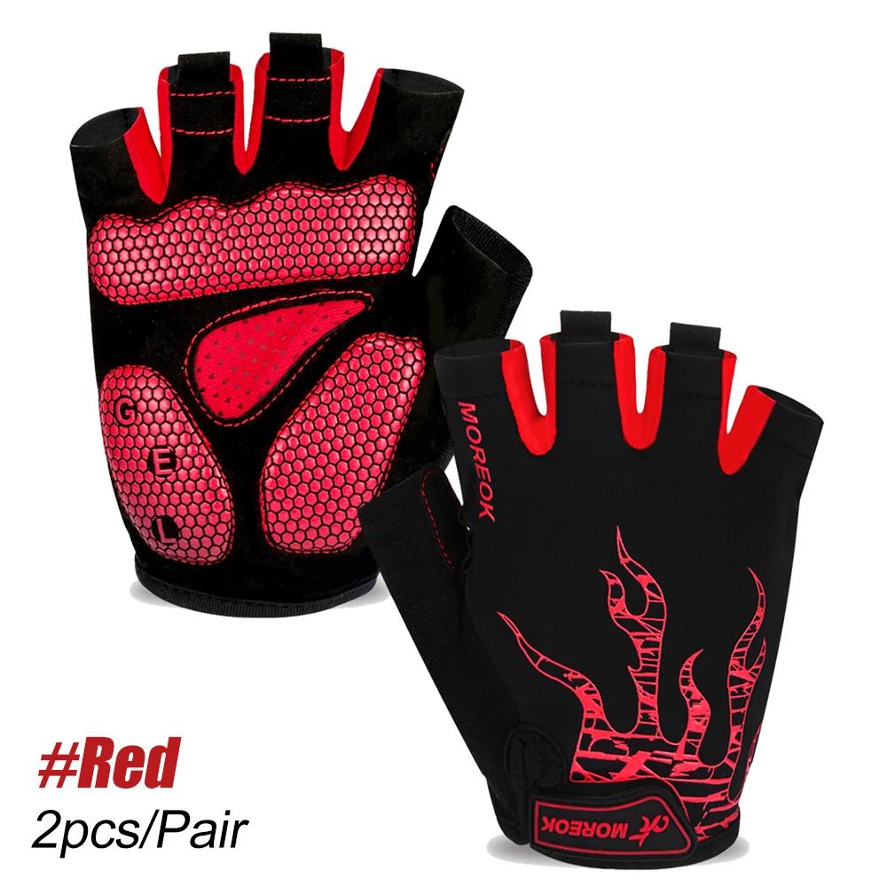 5Mm Sbr Padded Bike Gloves Breathable Non Slip Cycling Gloves For Men Women Mountain Road Biking