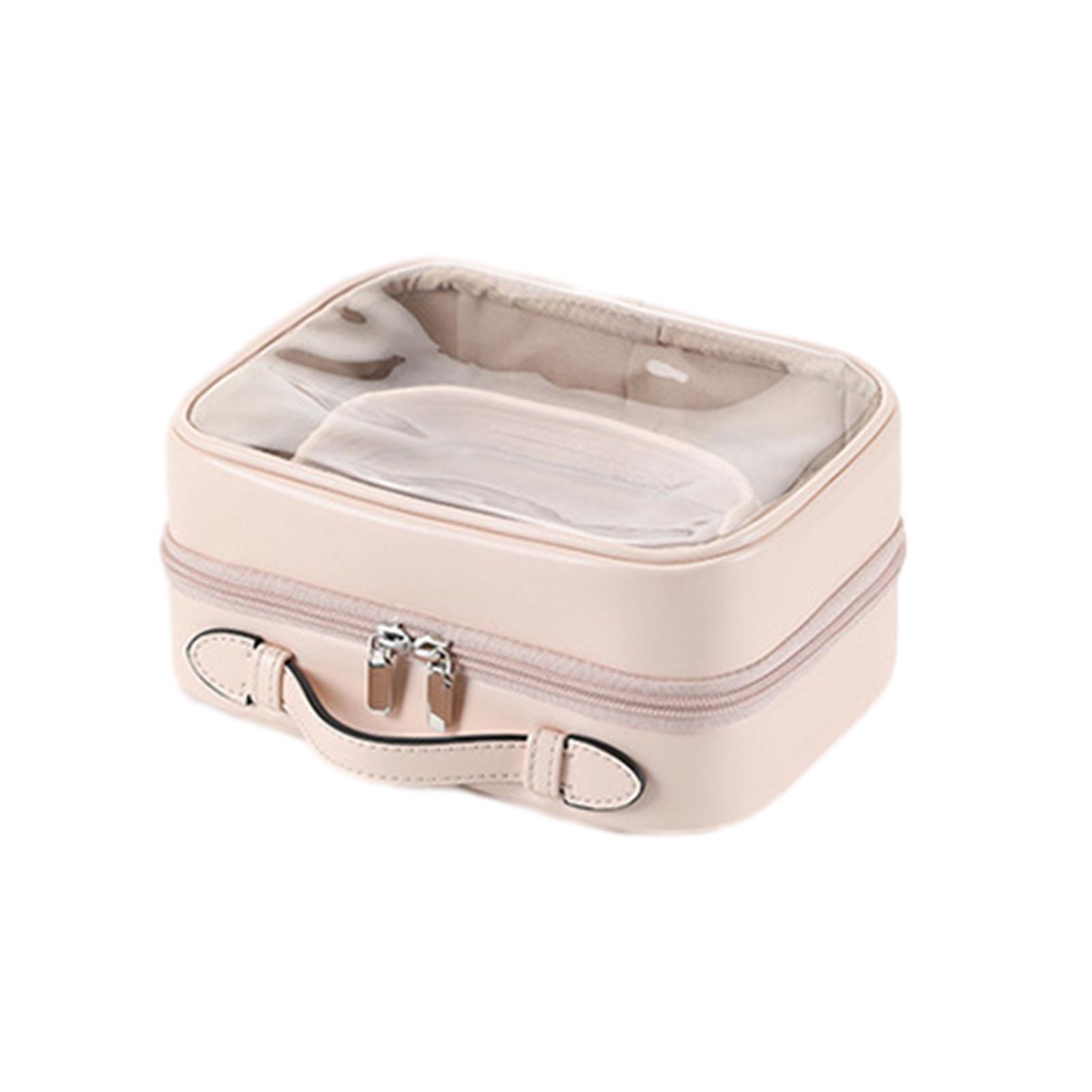 

Многофункциональная портативная косметичка, водонепроницаемая, легкая, дорожная сумка для хранения для улицы розовый