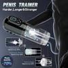 6 In 1 Male Masturbator Vacuum Penis Pump with Upgrade Telescopic Sucking Licking Vibrating Adults Sex Toys for Men Trainer