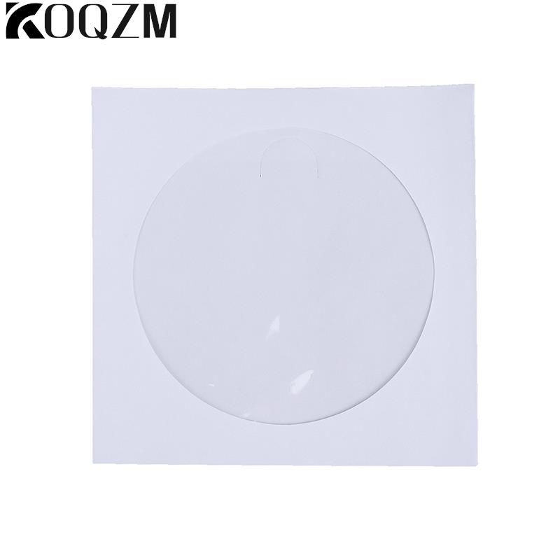 Disc Paper Bags Disc Packaging Bags CD DVD Disc Paper Sleeves Envelope Storage Clear Window Boxes Flip Tops