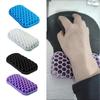Mouse Wrist Rest Pad Mouse Wrist Support Pad With NonSlip Base Honeycombs Wrist Rest for Desk White