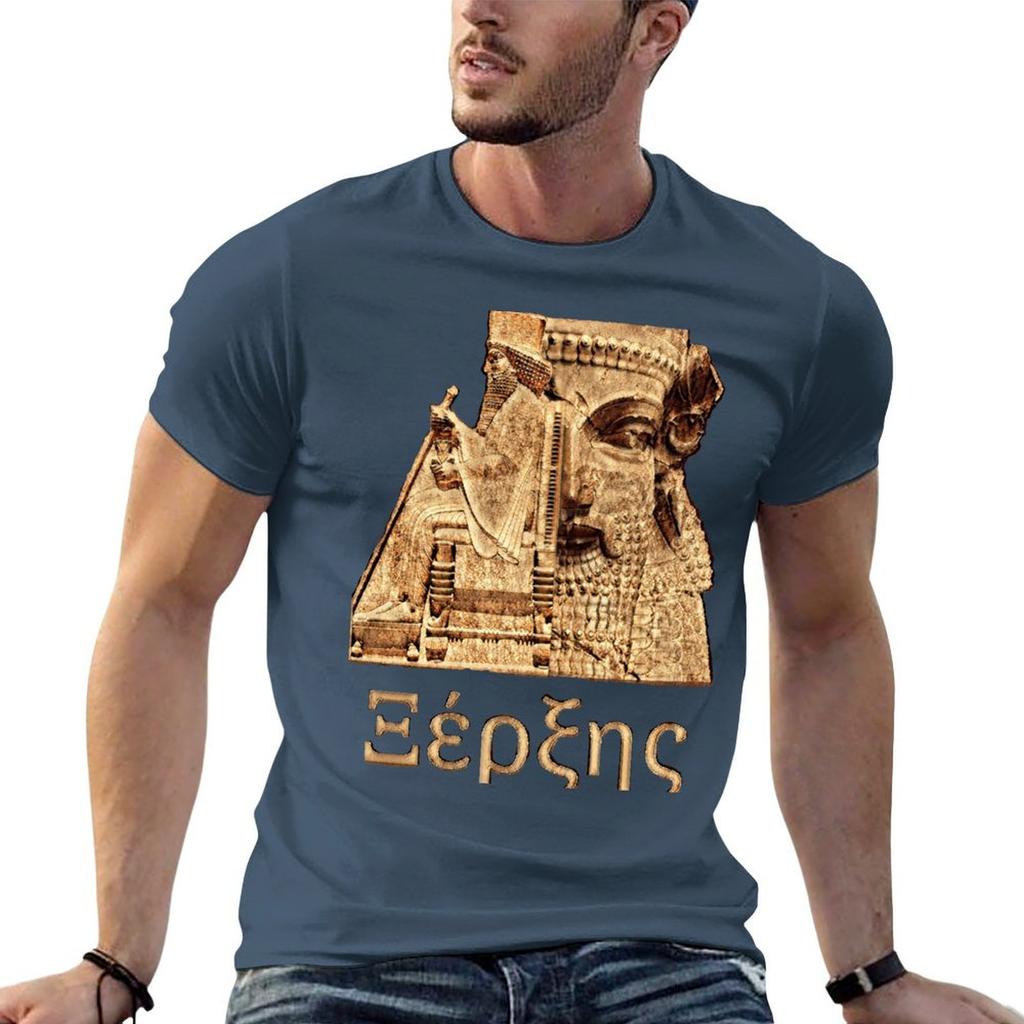 Xerxes The Great Of Persia TShirt Graphic Print Short Sleeve TShirt
