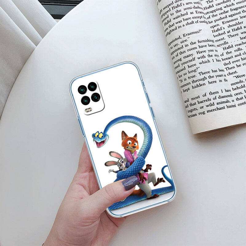 Coque de téléphone MH158 Zootopia pour Motorola G34 G32 G31 G14 G15 G84 G62 E32 G24 G72 G71 G73 G85 G200 G60 G52 G51 G50 G42 G41 G32 G30