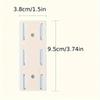 Self Adhesive Power Strip Holder Wall Mounted Removable Socket Fixer Cable Organizer for Office Home Desktop Storage Rack Use