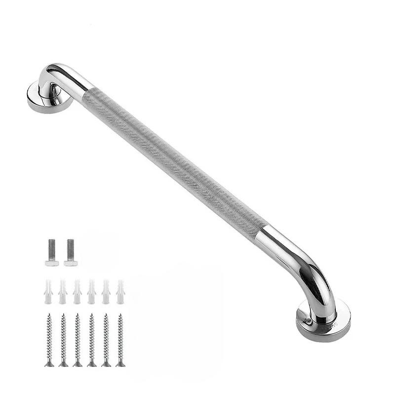 Handrail Grab Bar Stainless Steel 300/400/500Mm Anti Slip Shower Safety Support Handle Towel Rack Bathroom Tub Toilet