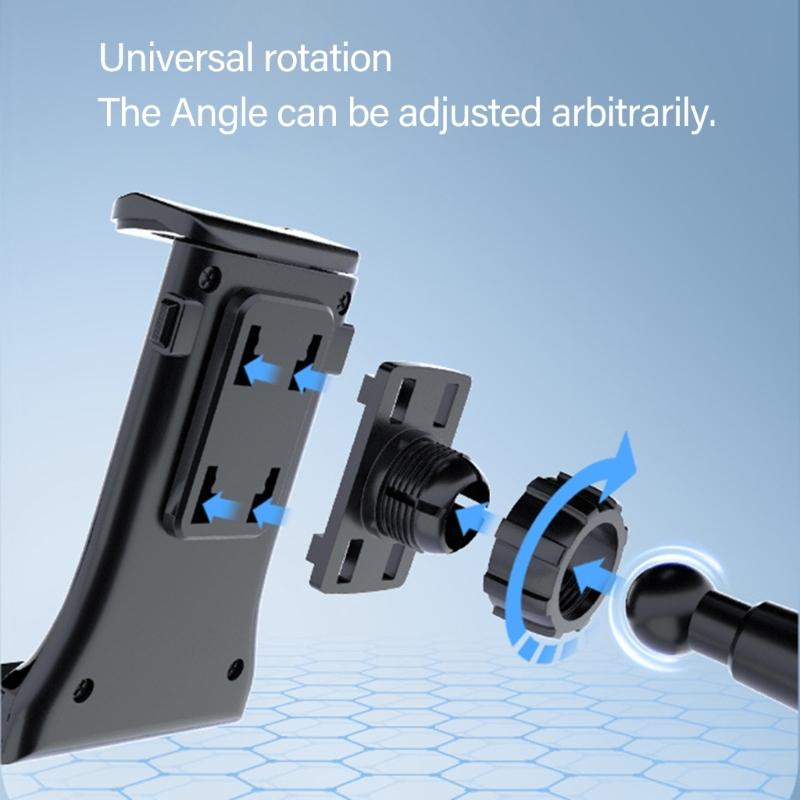 Vehicle Cupholder Tablets Bracket with Expandable Base for Pad 4-12.9inch Devices