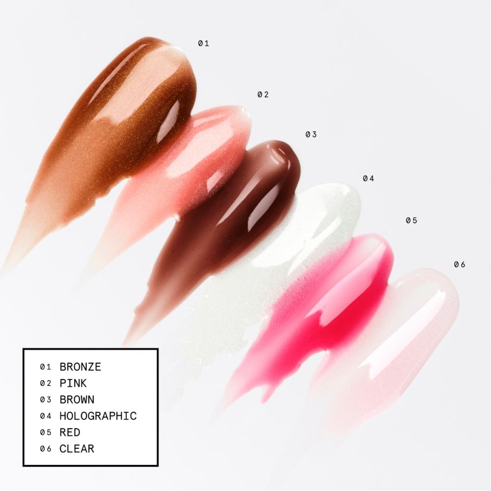 Glossier GlAssy High Shine Lippen-Gloss 0,14 Unzen 4,2 ml ChocolAte Ein echtes durchsichtiges sattes Braun
