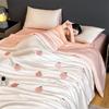 Summer Cool Feeling Ice Silk Summer Cool Quilt Four-Piece Machine Washable Summer Quilt Dormitory Single Quilt Core Double Air Conditioner Quilt