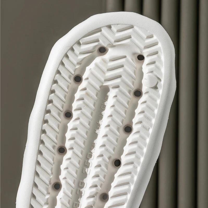 Fashion Women's Quick-dry Bathroom Slippers For Home Use Summer Couple Slippers EVA Light Soft Men's Hotel Indoor Shoes