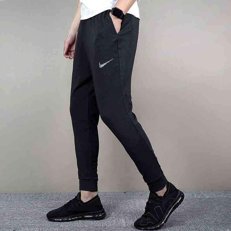 New Nike Dri Fit Knitted Sports Pants Men's Black 889394-010