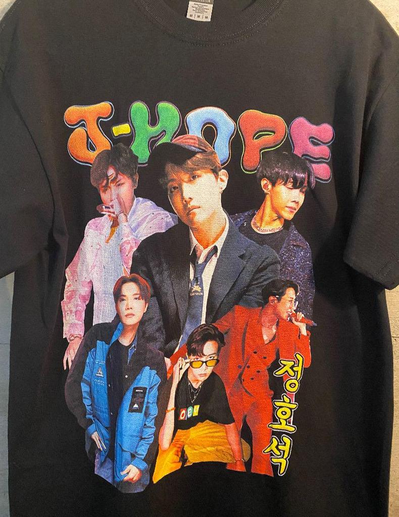 [USED] BTS Hobi j-hope HIPHOP T-shirt vintage style