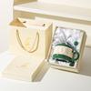 Cute Girl Cartoon Chubby Ceramic Mug with Lid Mobile Phone Stand Cup Birthday Gift Water Cup Souvenir