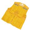 Volunteer Vest for Event Work Clothes with Multi Pockets Yellow Public Welfare Activities Supplies Type 1 M