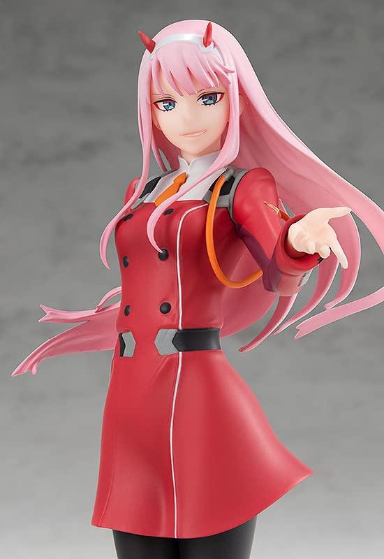 POP UP PARADE Darling in the Franxx Zero Two Figura Completa Pintada de Plástico G94557 Escala Não Escala
