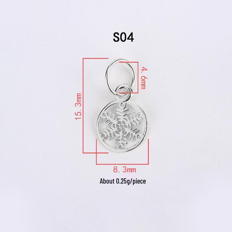 S925 Sterling Silver DIY Bracelet with Assorted Pendants