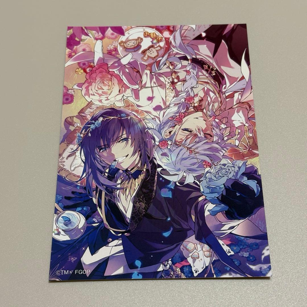FGO Fate One Night s Dream Oberon Merlin Postcard x 1