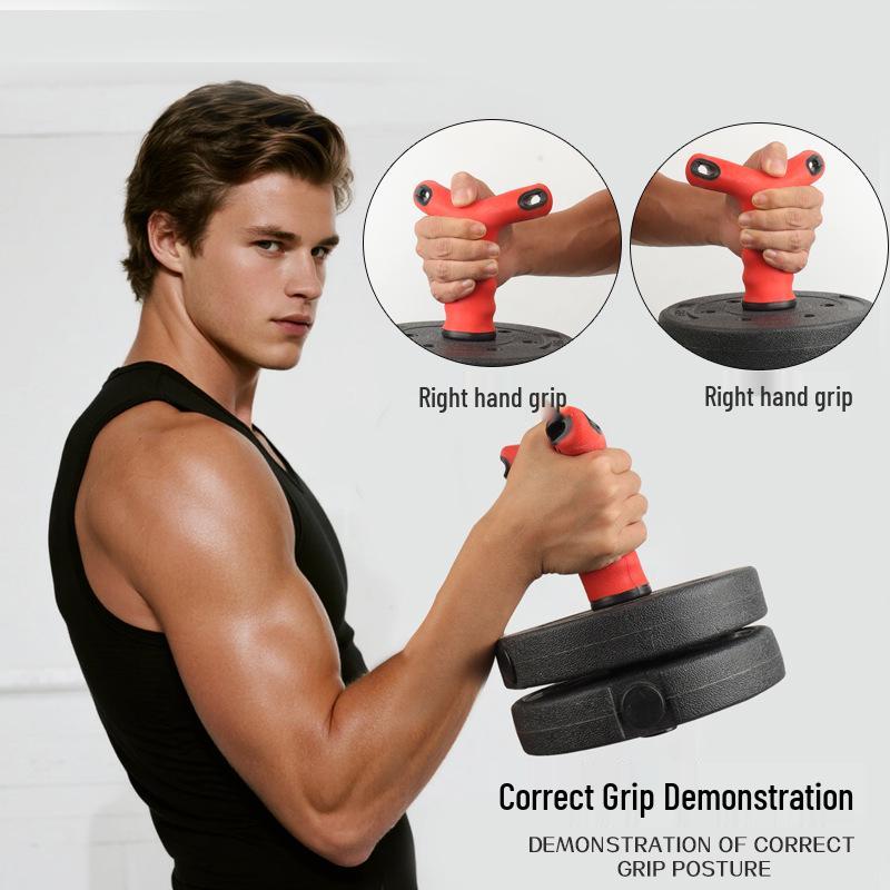 Adjustable Wrist Trainer with Counterweight Handle for Arm Strength and Decompression