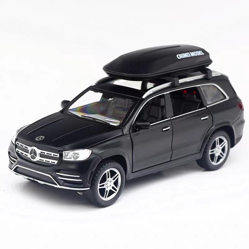Mercedes Benz GLS580 4 Matic Luxury SUV Simulation Diecast & Toy Vehicles Sounds & Light Pull Back Car 1:32 Alloy Model