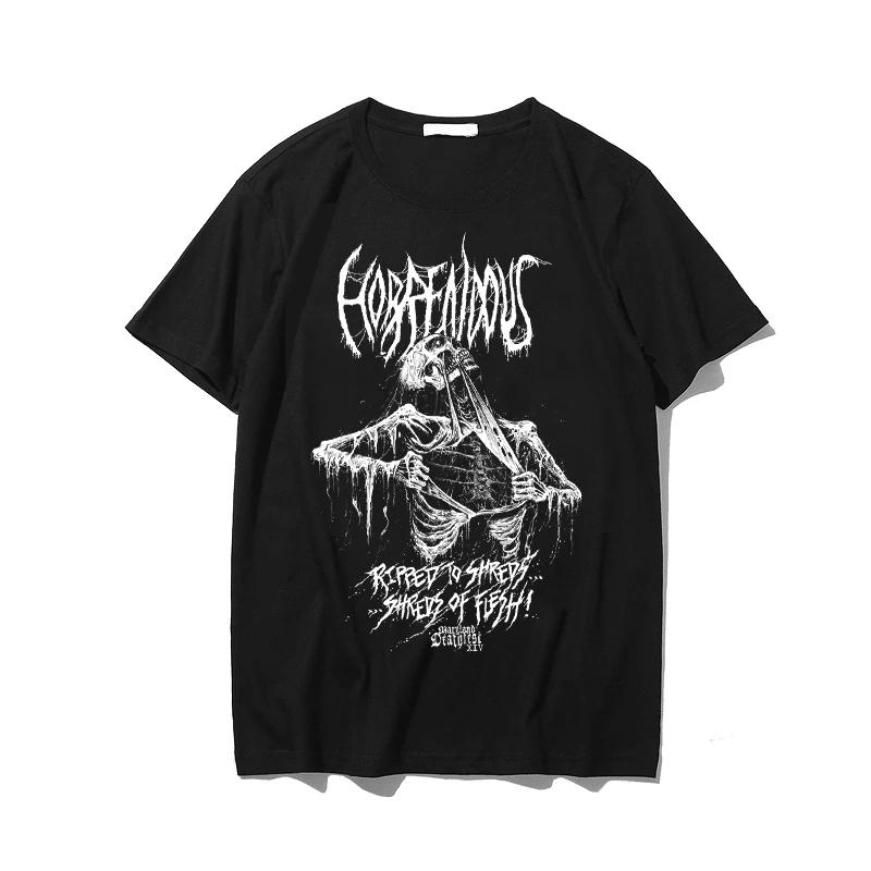 Oversized T-shirt Gothic Dark Men Women T Shirt Graphic Tee Punk Clothes Harajuku Streetwear T Shirt Hip Hop Short Sleeve Tops