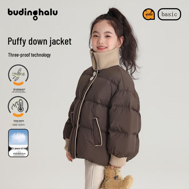 Girls Triple-Proof Winter Down Jacket 120/56