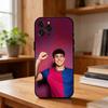 Pau C-Cubarsi Phone Case For iPhone17,16,15,14,13,12Plus,Pro Max,XS,5G Soft Silicone Black Cover