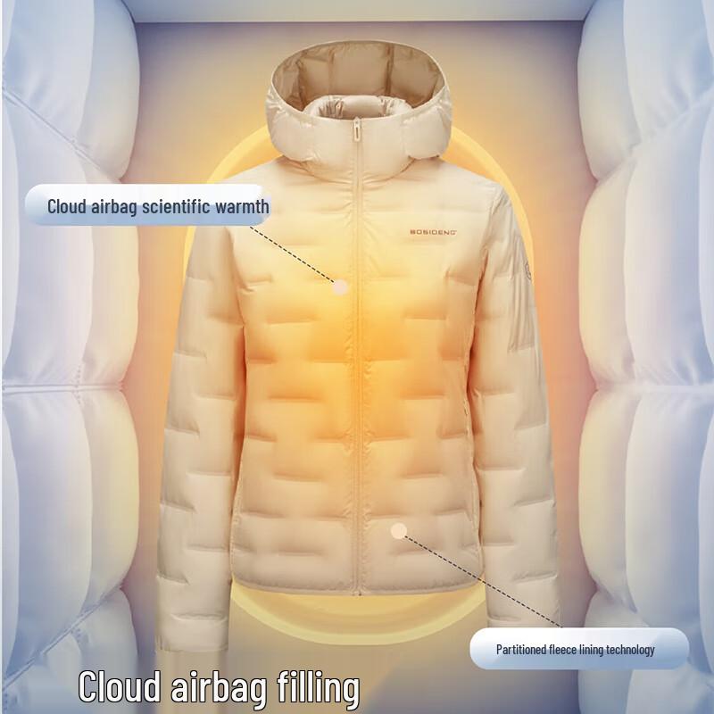 Bosideng Women's Slim Lightweight Goose Down Jacket B250131036