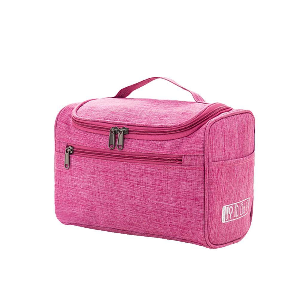 Travel Mens Ladies Outside Toiletry Wash Bag Hanging Grooming Makeup Case