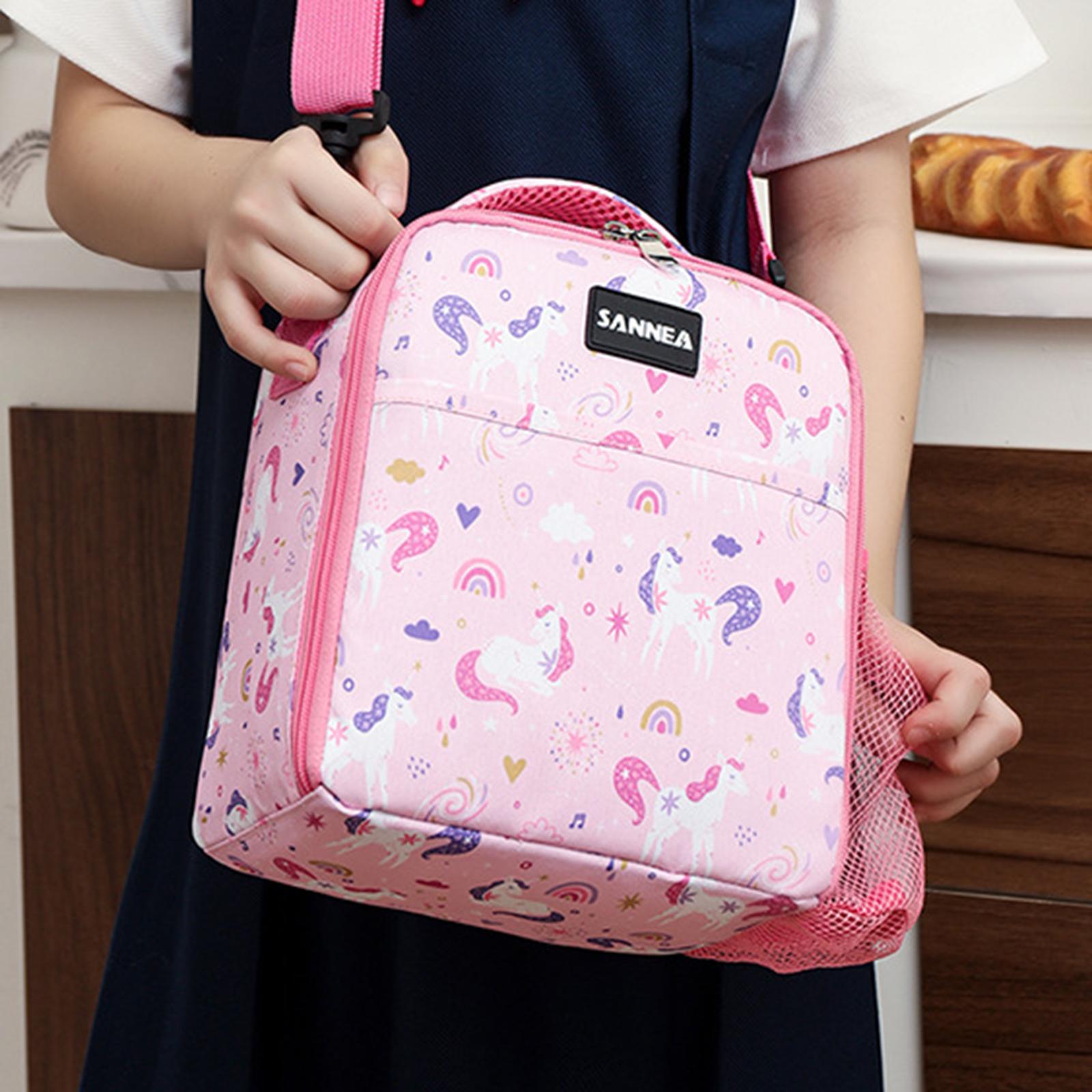 Insulated Thermal Cooler Lunch Bag Waterproof Preservation Snacks Storage Bag with Handle Student Sack Food Handbags 2680₽