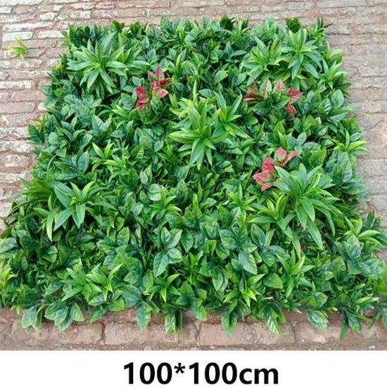 Flame-Retardant Green Wall: Anti-Aging Lawn Decoration for Malls & Backgrounds