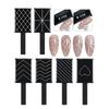 10Pcs Nail Art Magnetic Stick Wand Pen Set for 3D Cat Eye Gel Painting Nails Art Magnet Wand UV Gel Polish Magic Manicure Tools
