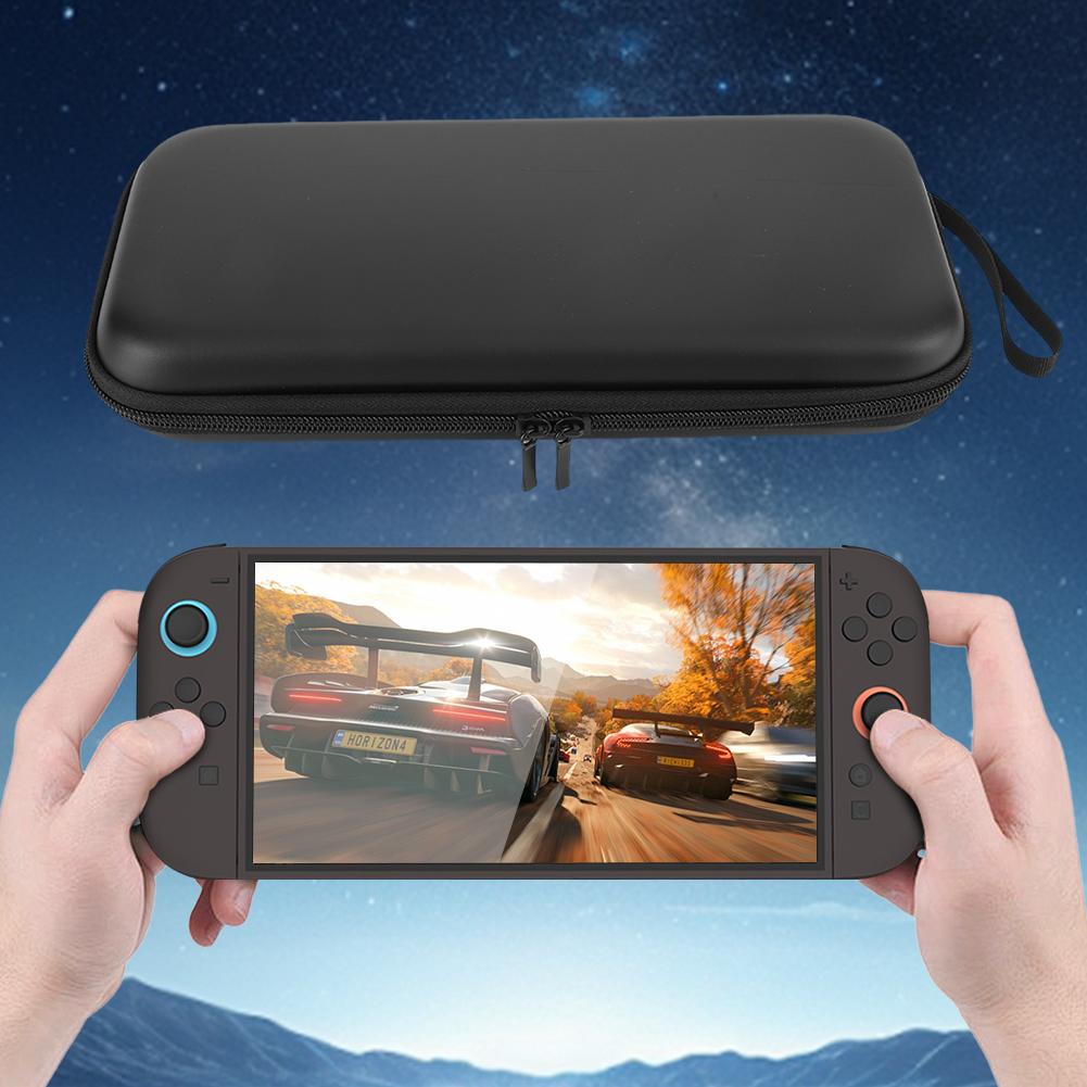 PU Carrying Case for Switch 2 Protective Travel Bag with 10 Game Cards Holder Zipper Handbag for Nintendo Switch 2 Console Bag