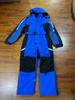 Unisex One-Piece Hooded Ski Suit - Solid Color, Warm Jacket & Pants