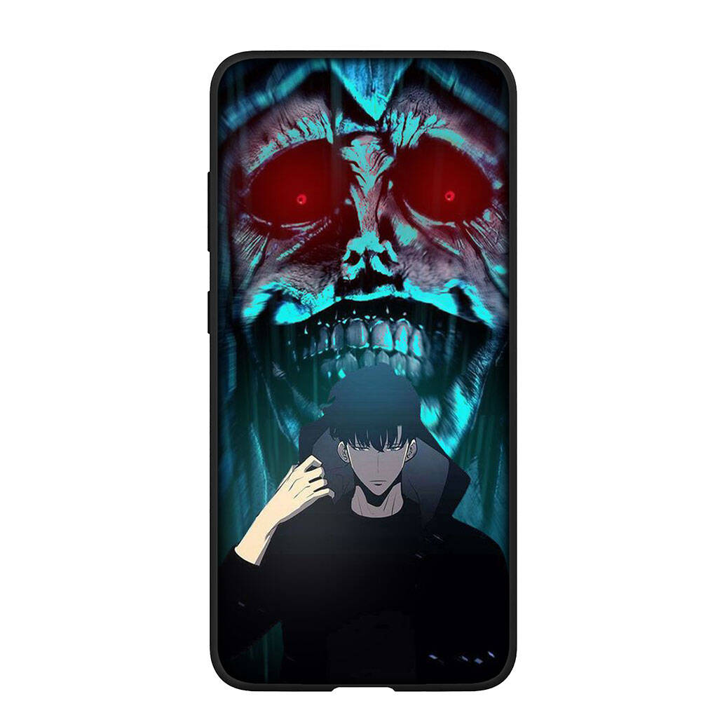 Phone Case for Samsung Galaxy S25 S23 S22 S24 Ultra FE A05 A06 A15 A16 A36 A37 A35 A54 A55 A56 A57 A25 A26 A53 Solo Leveling Anime Arise Poster Cover
