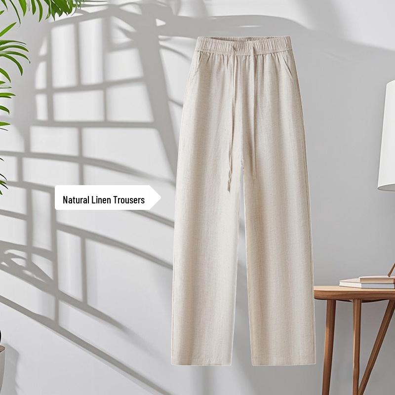 

Women s Summer High-Waist Casual Cropped Pants, With Pockets. S / Size 26 (85-95 lbs)