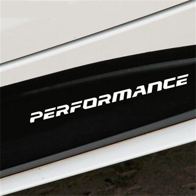 205cm Gloss Black Side Skirt Decal Stripe For Bmw F30 E90 E91 92 93