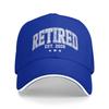 Retired Est Baseball Cap  Unisex Men Design Hip Hop Hats Summer Casual Tennis Skate  Baseball Caps
