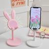 1PC Cartoon Little Rabbit Desktop Phone Stand Tablet Computer Stand Adjustable Telescopic Lift Student Lazy Person Stand