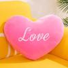 Hot Heart Shape Heart Plush Pillow Pink Color Valentines gift Soft Pillow Red Color Stuffed Pillow for Birthday