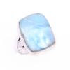 Natural Republic Larimar Edelstein 925 Sterlingsilber Geschenkring S.7 b7t04