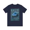 Diamante Retro Car Art Graphic Print Tee Shirt Short Sleeve Crewneck Gift NEW