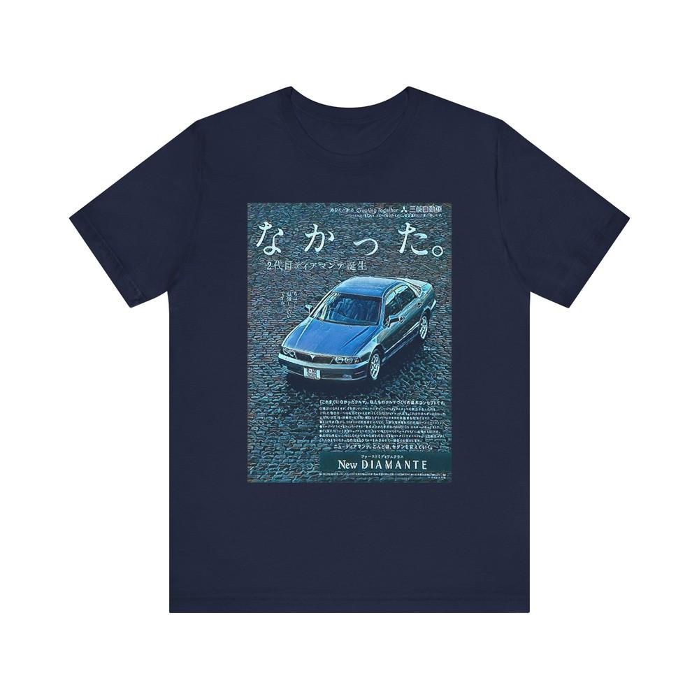 

Diamante Retro Car Art Graphic Print Tee Shirt Short Sleeve Crewneck Gift NEW 4XL