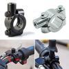 22mm 25mm Handlebar 10mm 8mm Thread Universal Motorcycle Mirror Mount Clamp Rear View Mirror Holder Adapter Black Clamp Base