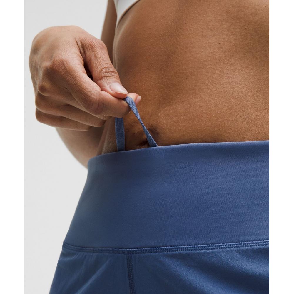 Lululemon Speed Up High Rise Short 4   Updated Brilliant Blue